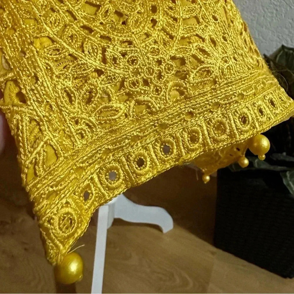 Maria B. Sequined eyelet shirt/dress size L - Picture 11 of 12